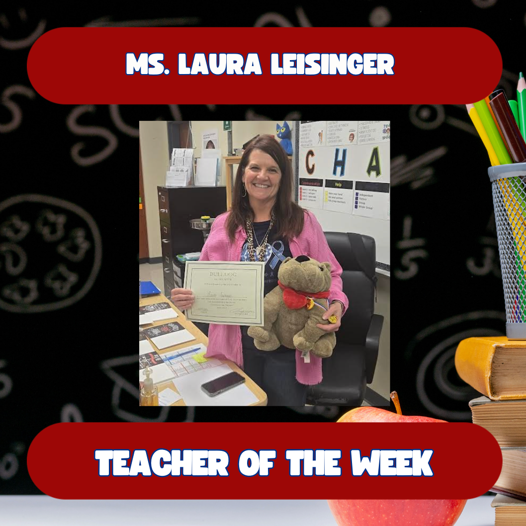 Mrs. Lesinger, Teacher of the Week