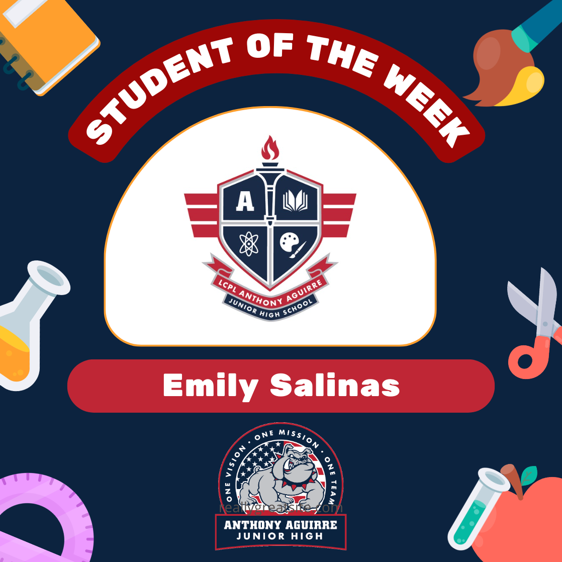 Emily Salinas, Student of the Week