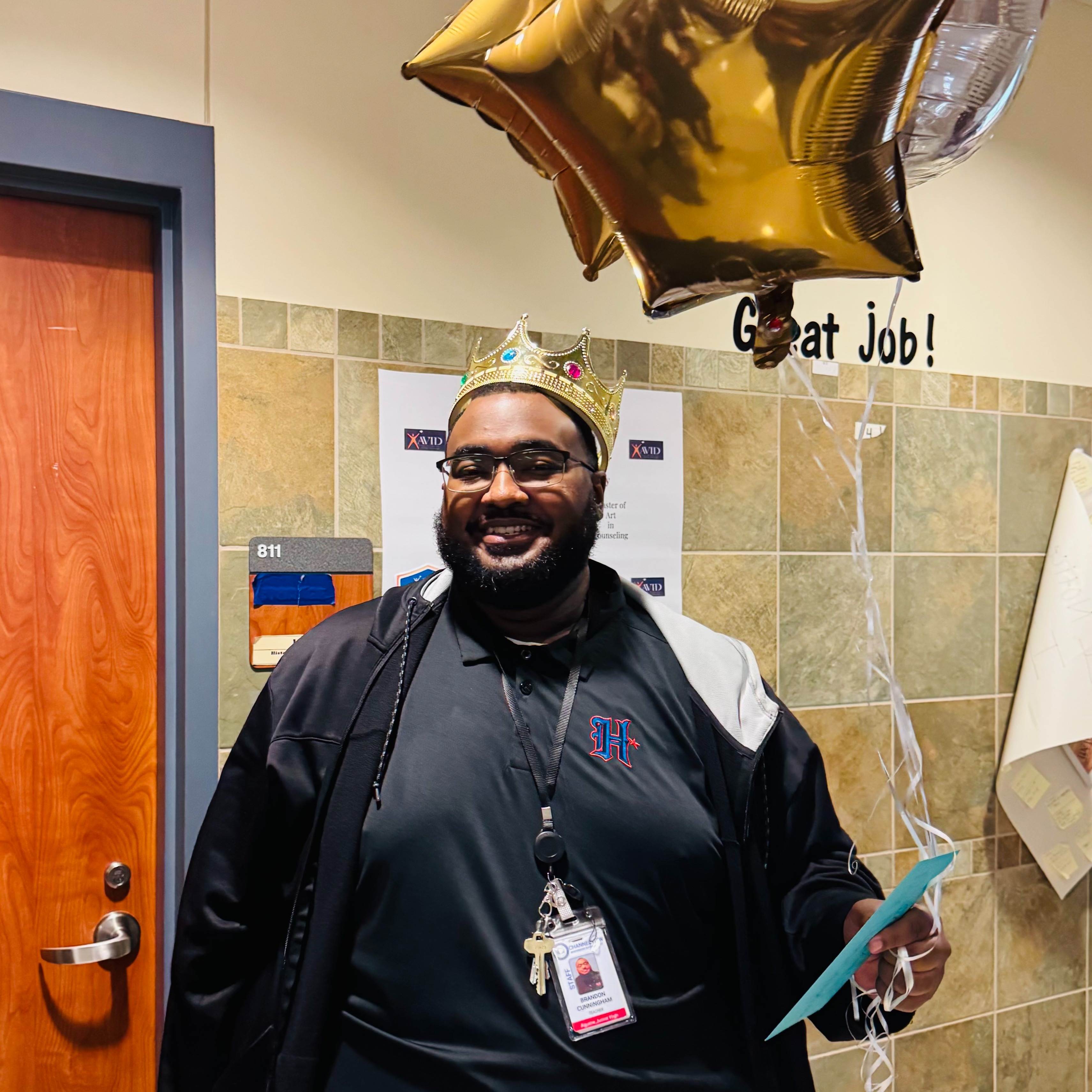 HAABSE Secondary Teacher of the Year, Mr. Brandon Cunningham