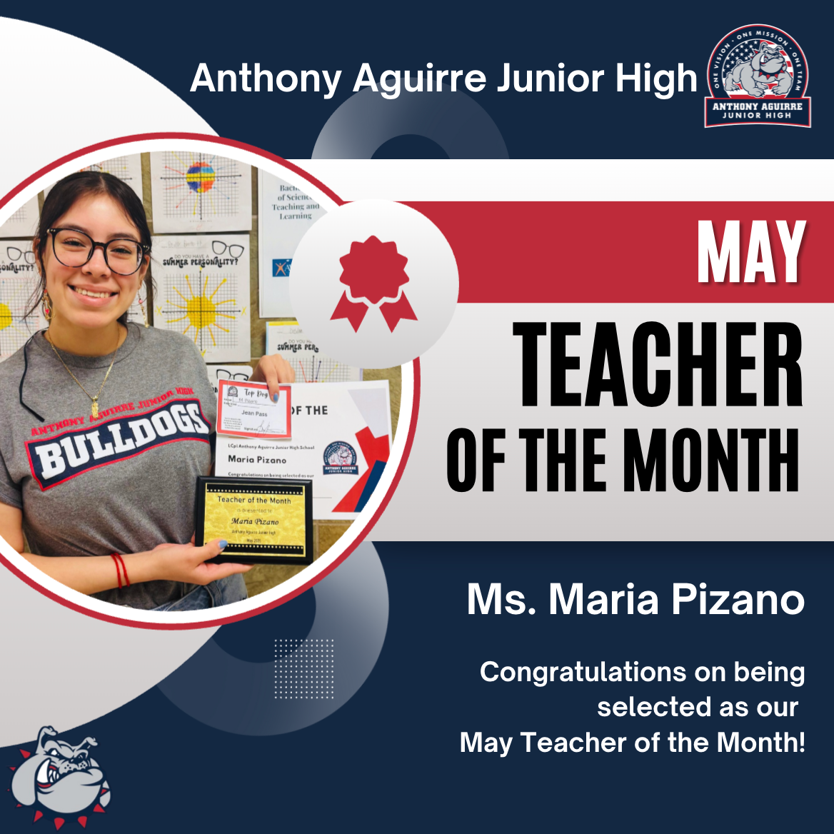 May Teacher of the Month