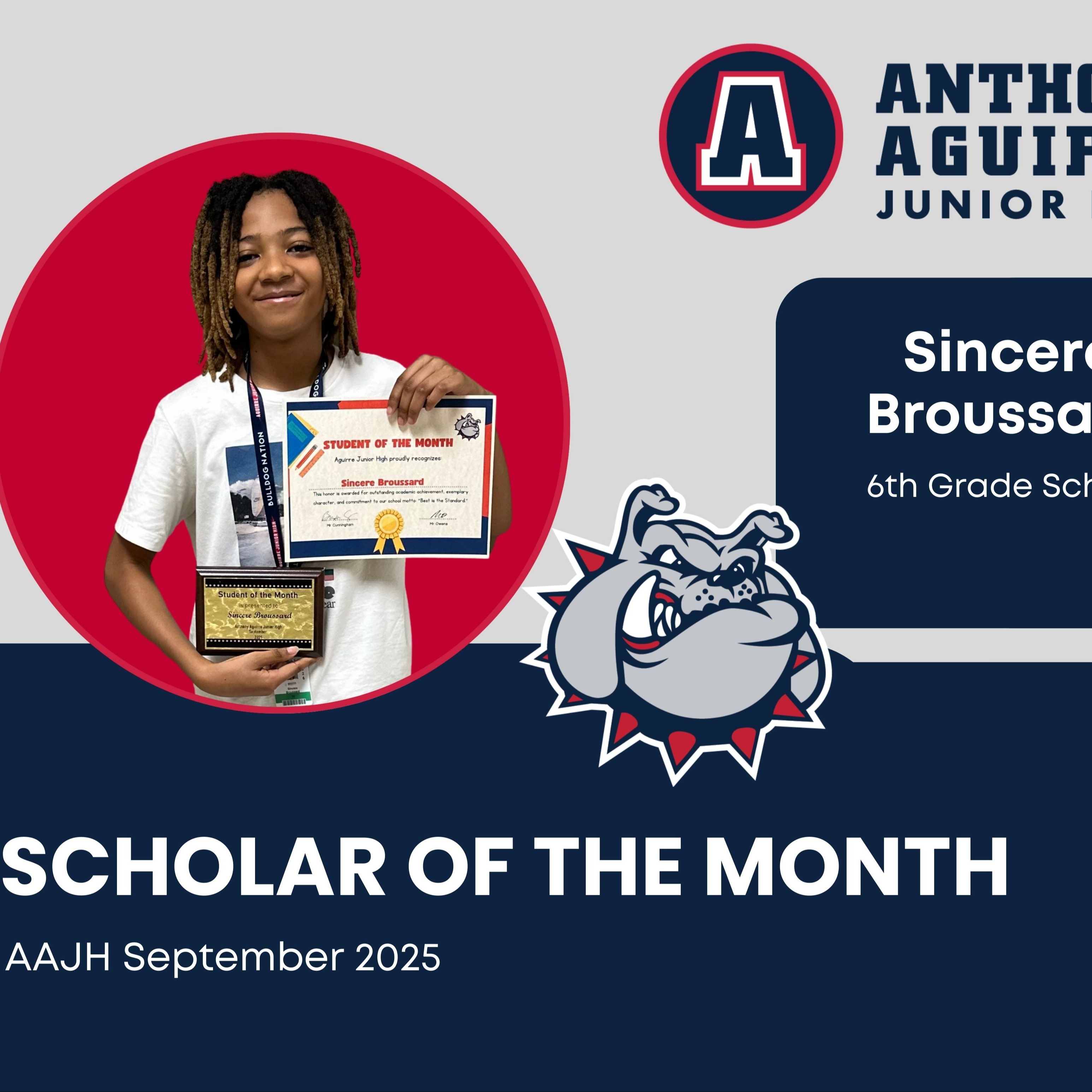 student of the month