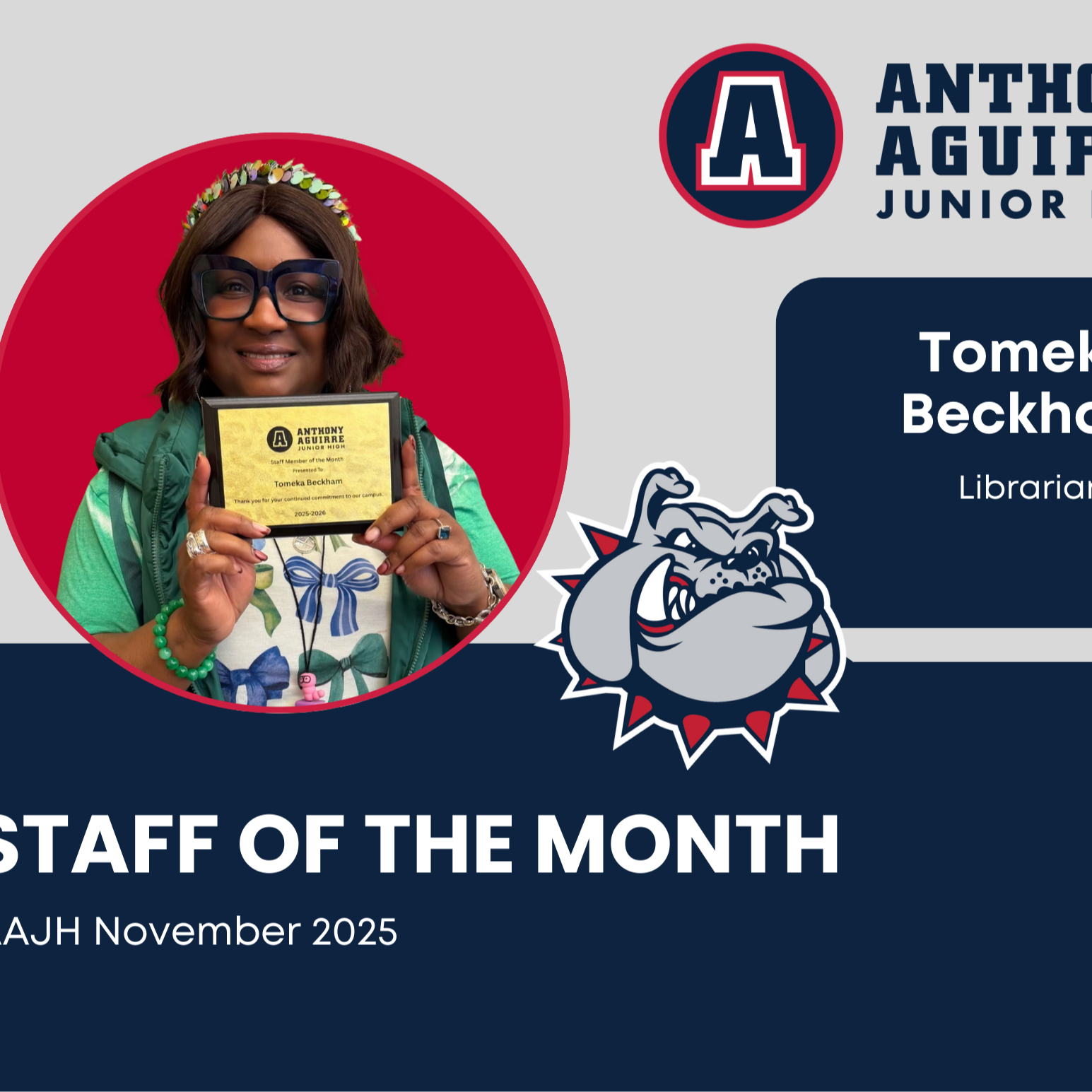 staff of the month