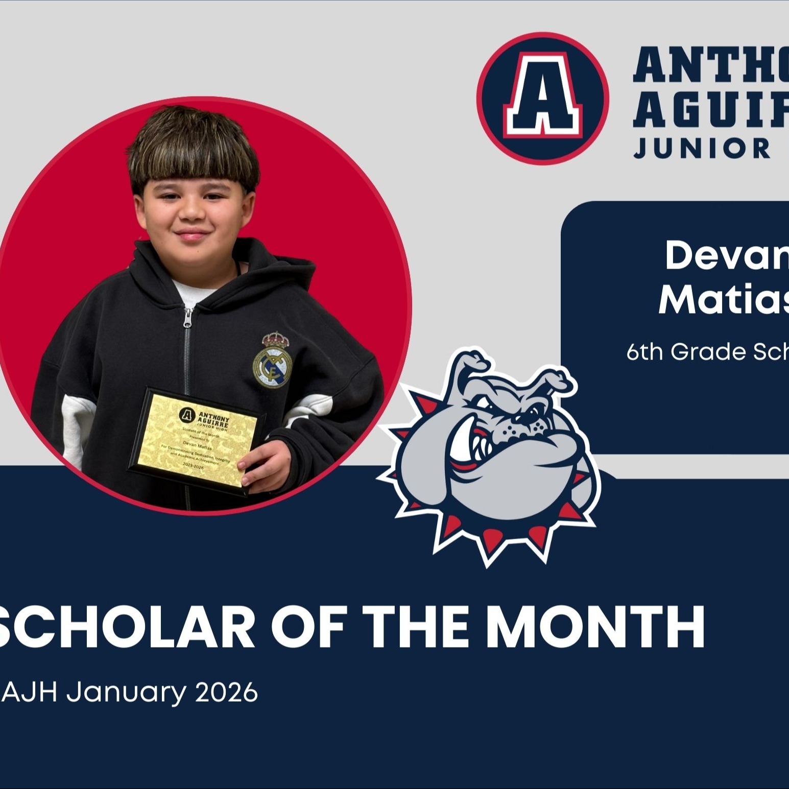 student of the month