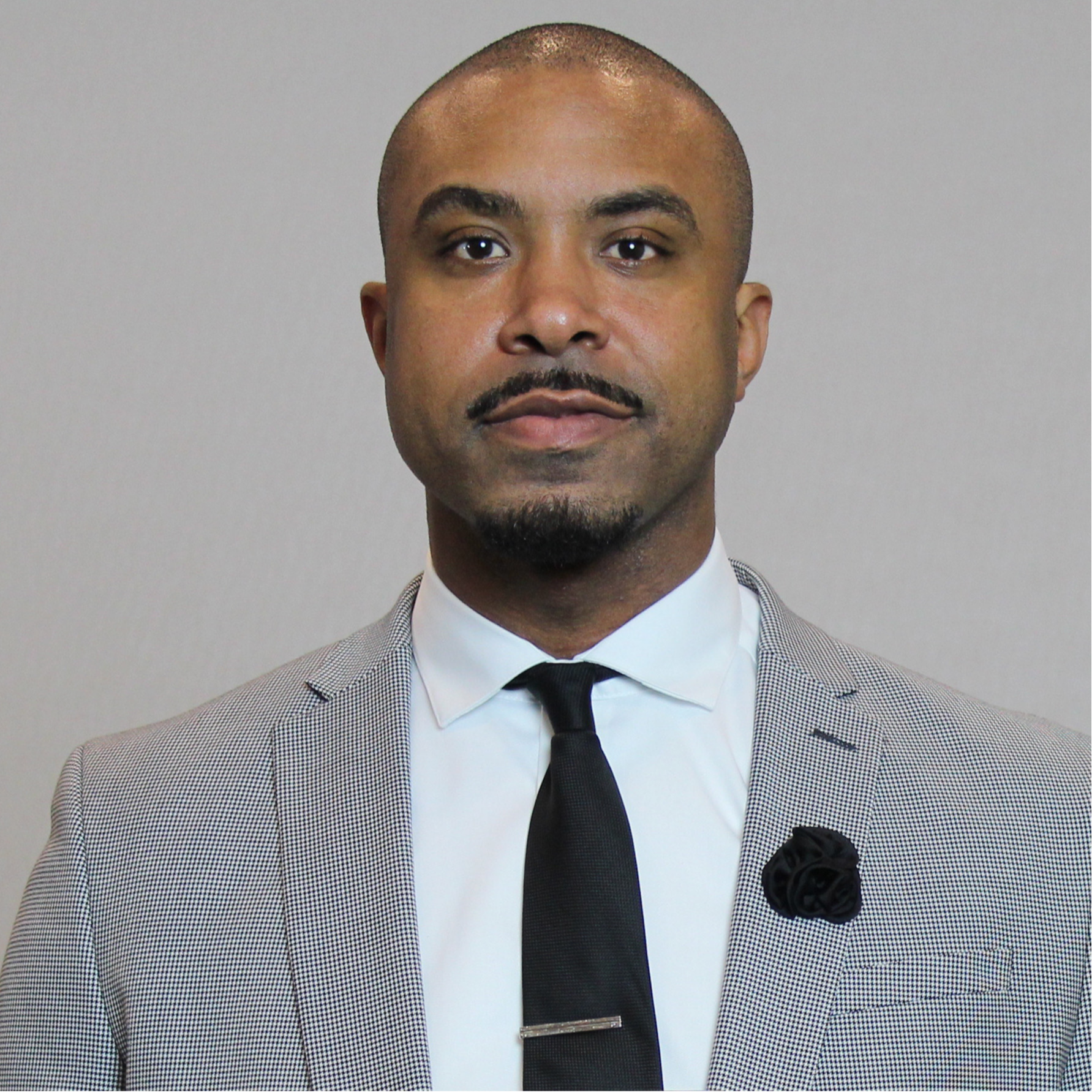 Mr. Owens the Principal of Anthony Aguirre Junior High in business clothes