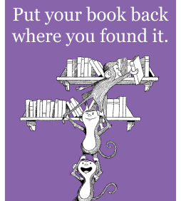 Put your book back
