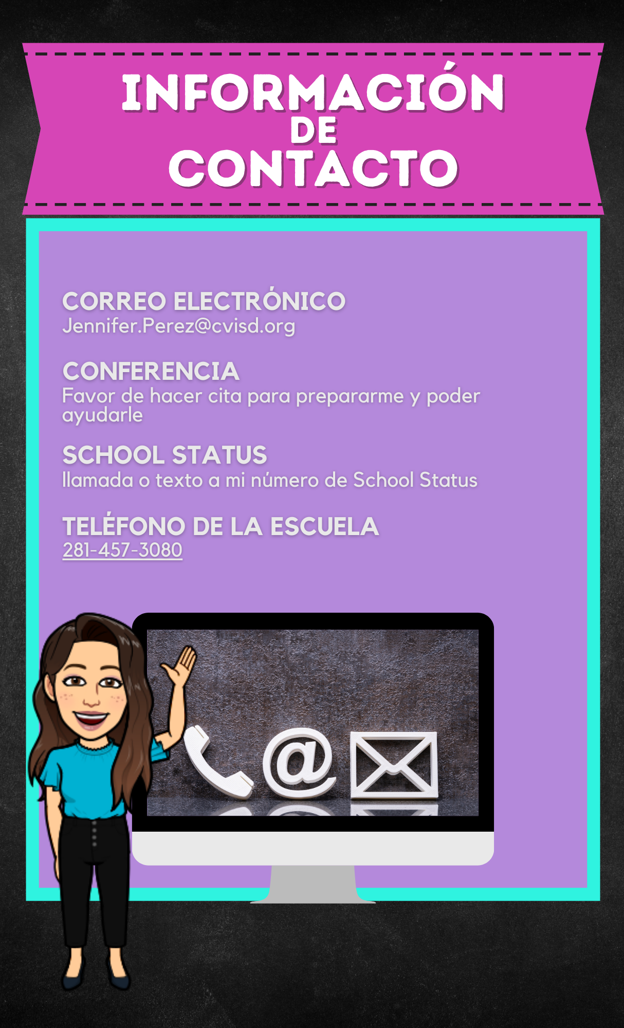 teacher communication information