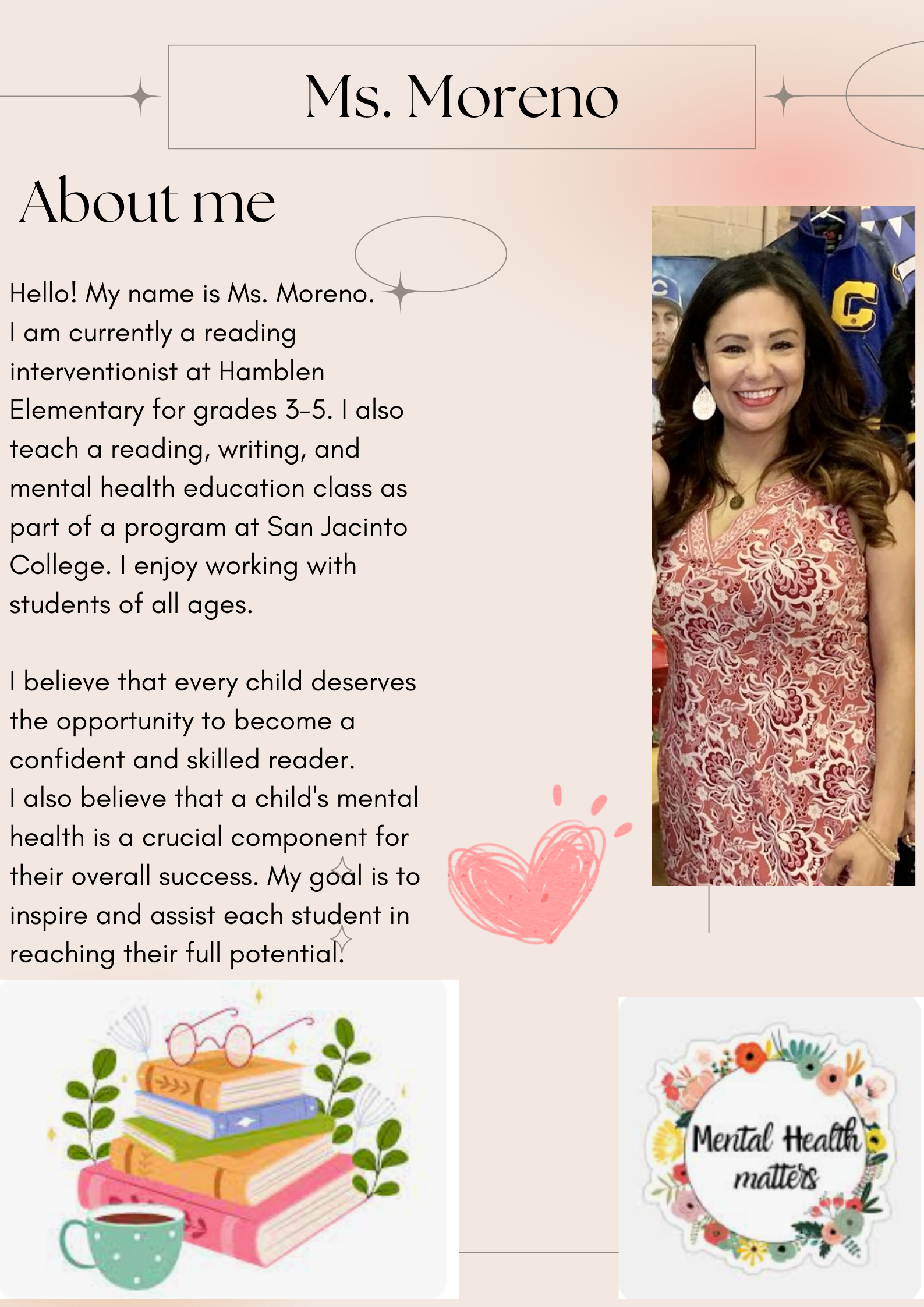 Joann Moreno- Reading Interventionist