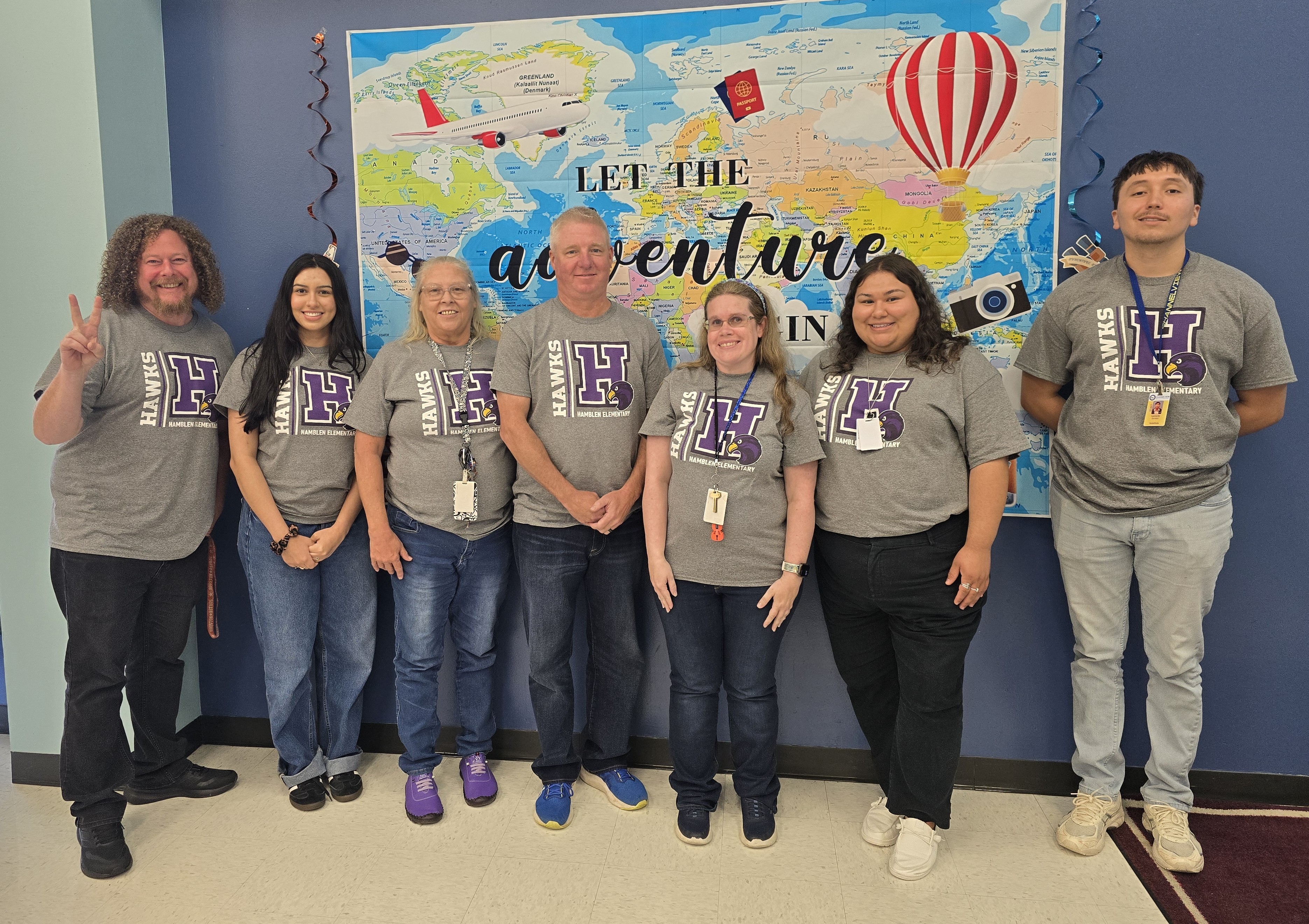 The Groups Teachers stand together during beginning of the year