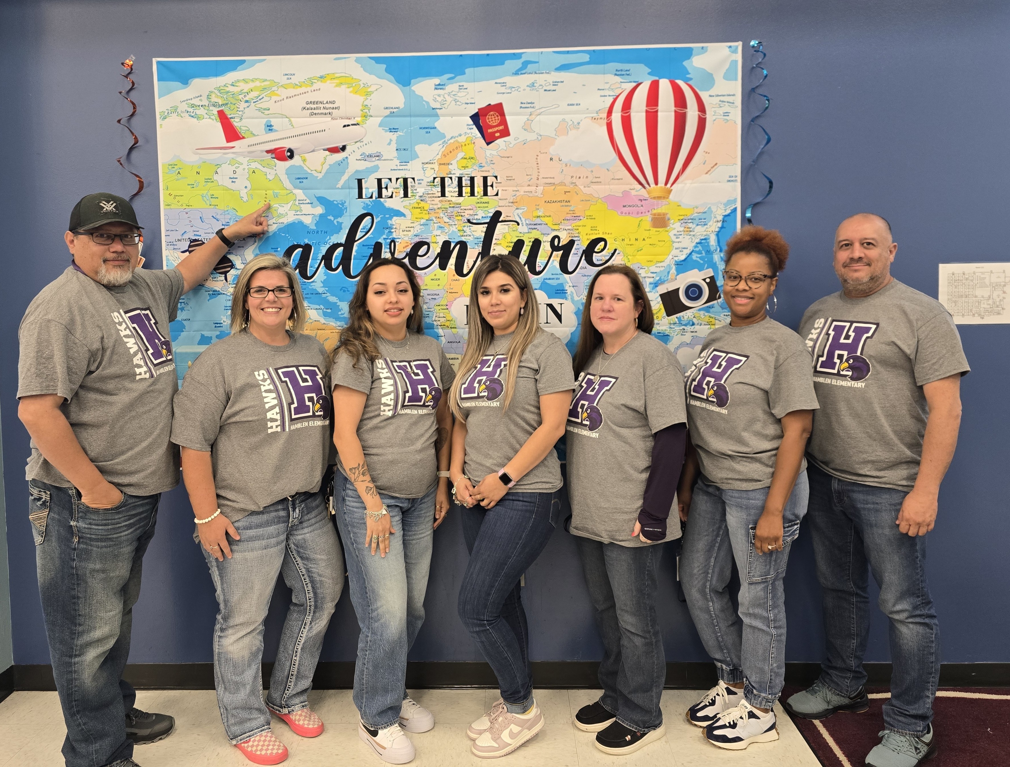 4th Grade Team:  Mr. G Hernandez, Mrs. M. Hernandez, Ms. Y. Vega,  Ms. C. Gonzalez, Ms. M. Welch, Ms. S. Dickerson, Mr. V. Peña