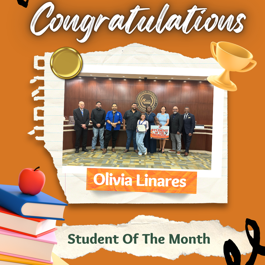 student of the month is Mason Molina