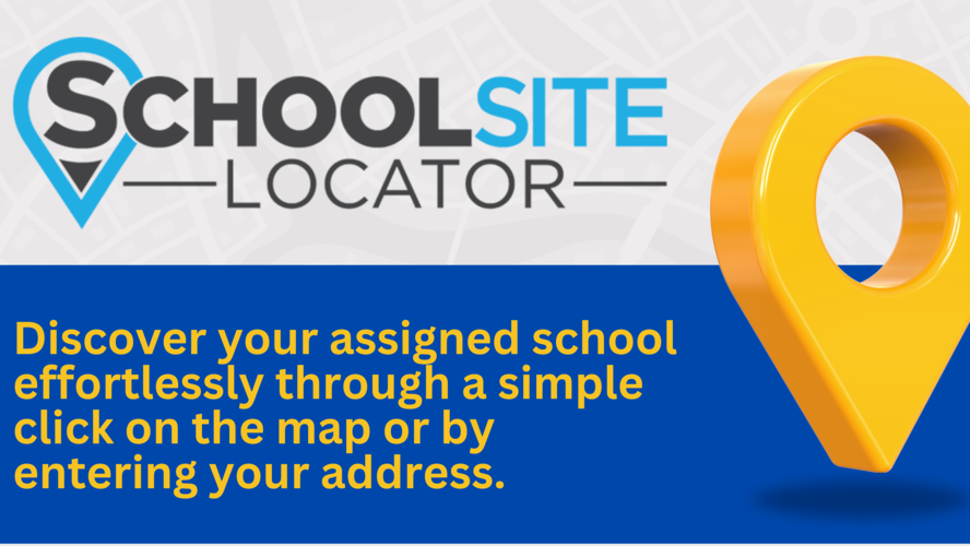 School site locator flyer 