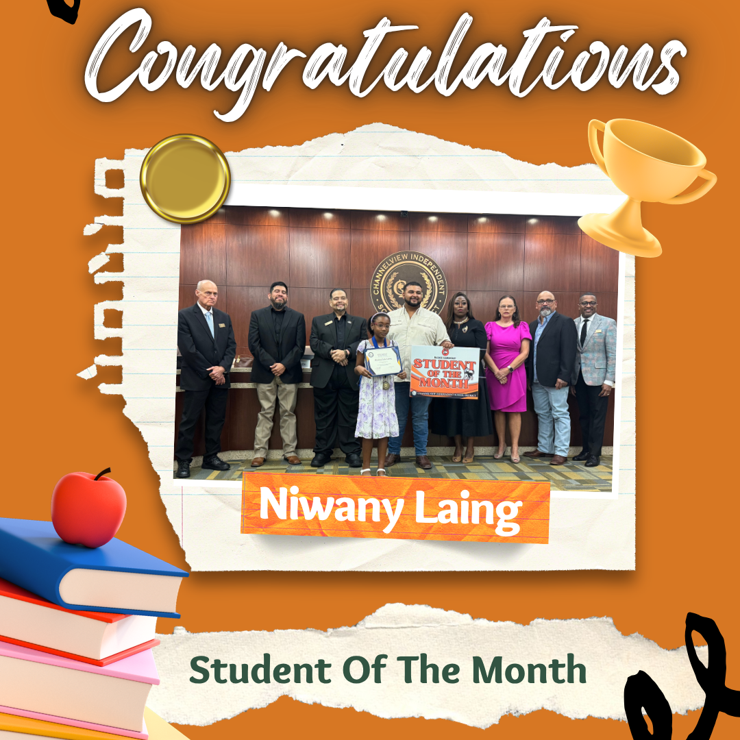 student of the month is Mason Molina 