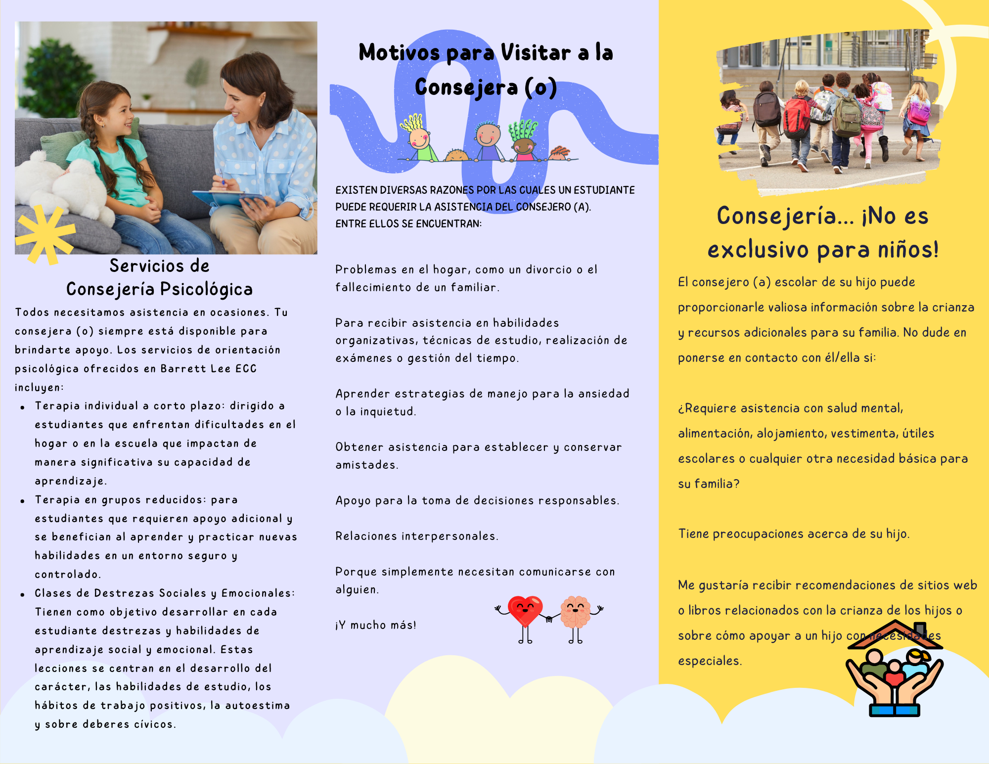 School Counseling Services in Spanish
