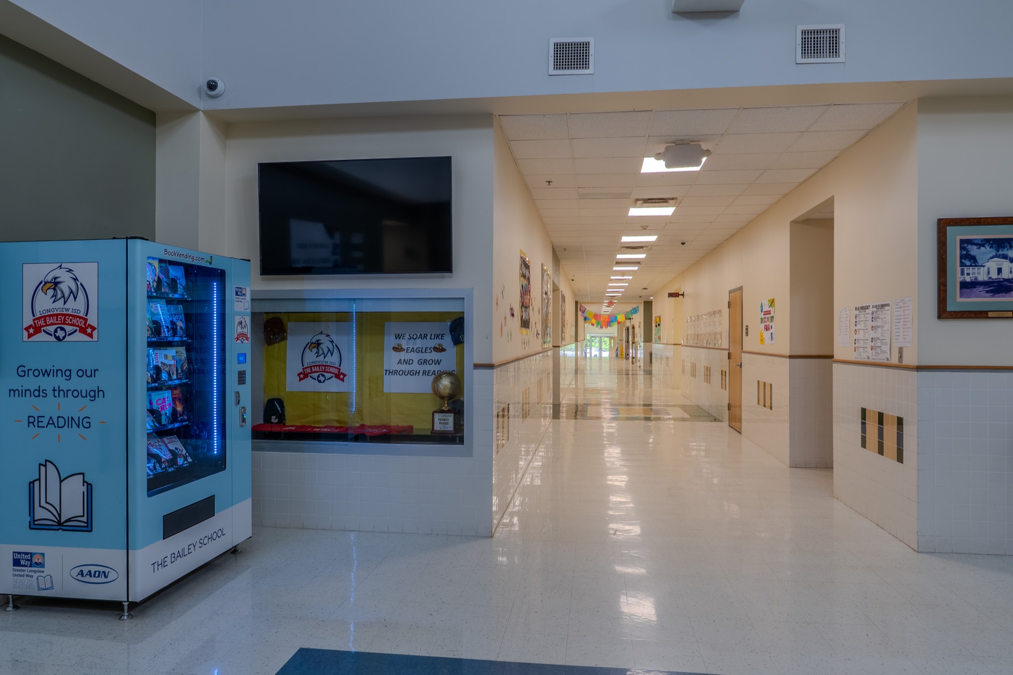 Bailey's main hallways