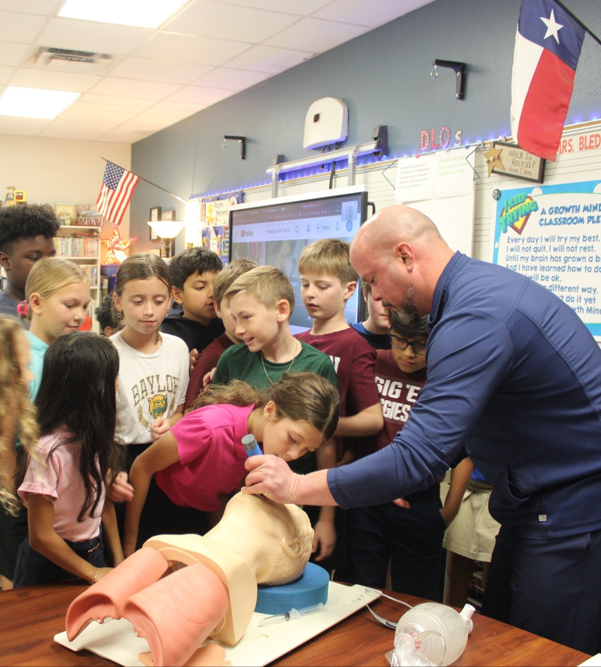 students learning medical