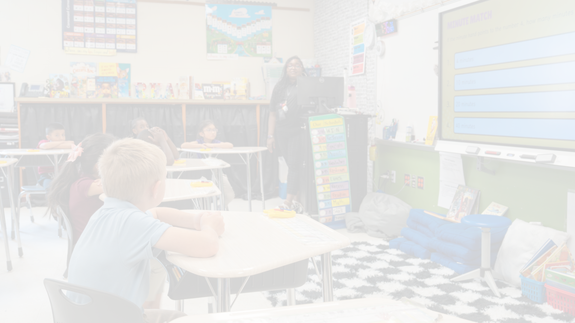 students in classroom