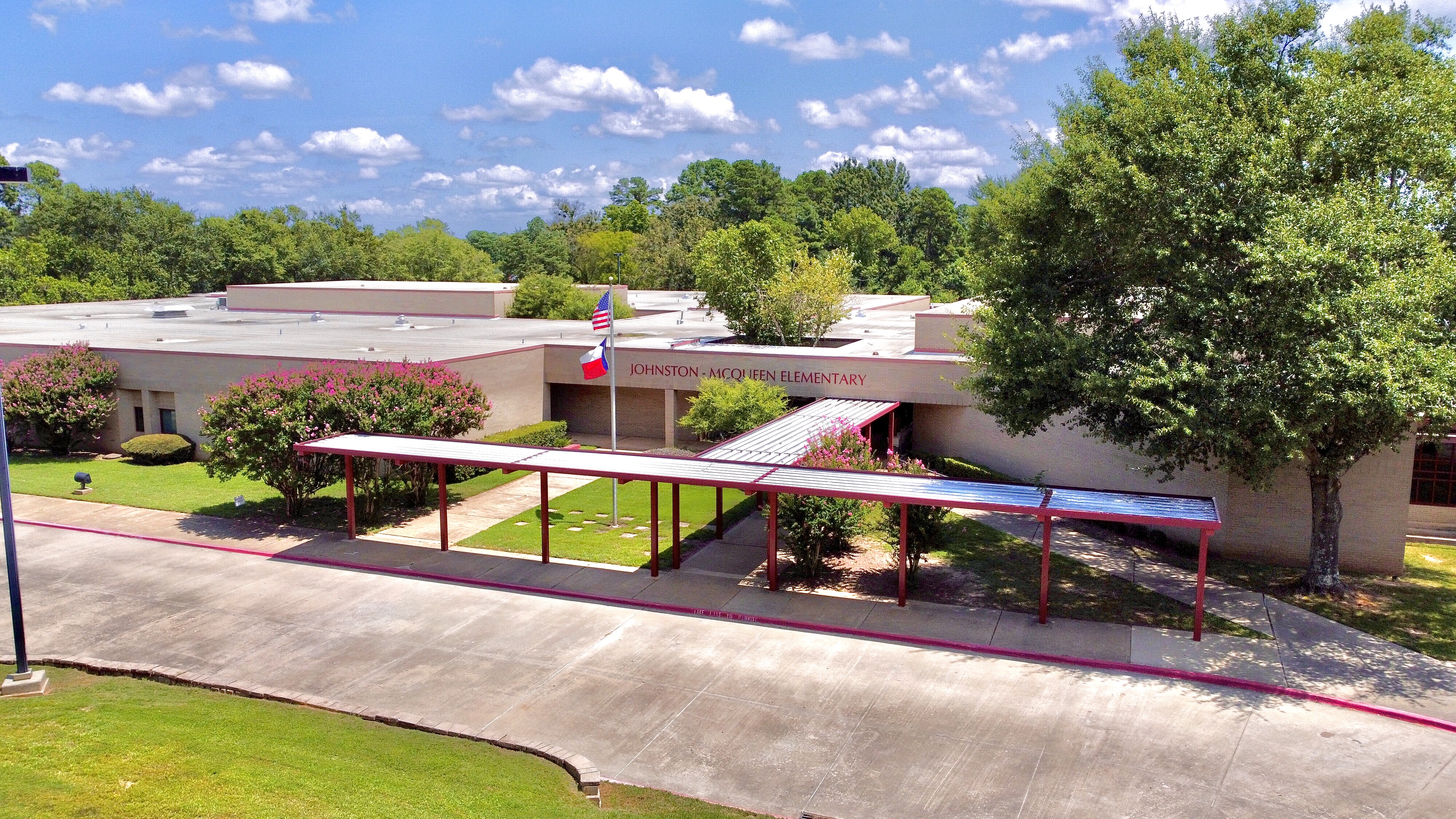 School Drone Photo