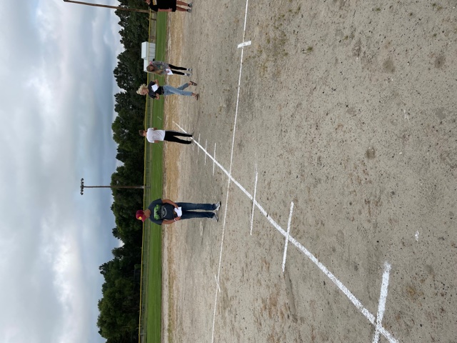 Human graphing on the ball field
