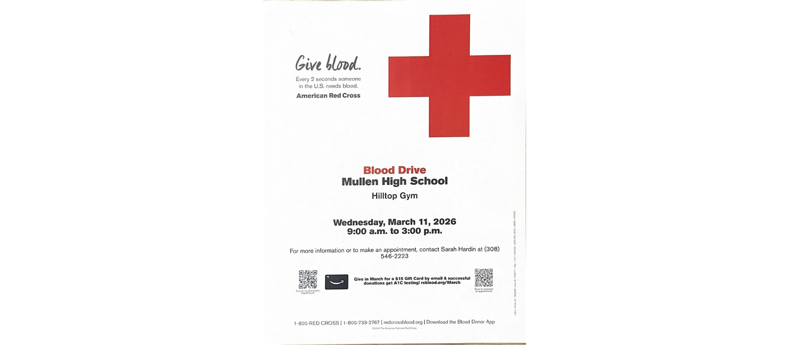 MHS Blood Drive