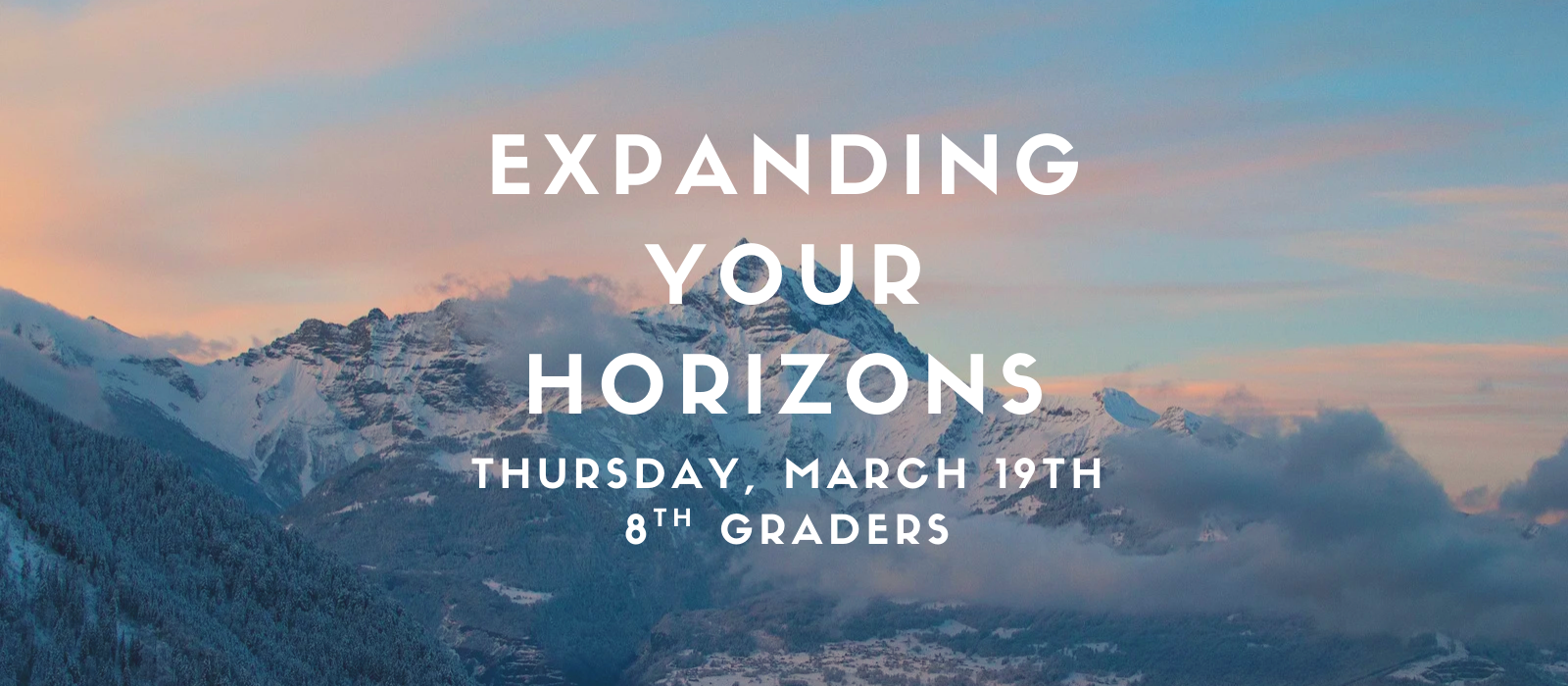 Expanding Your Horizons