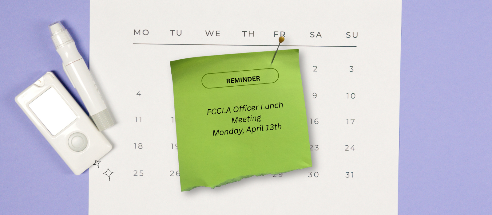 FCCLA Lunch Meeting