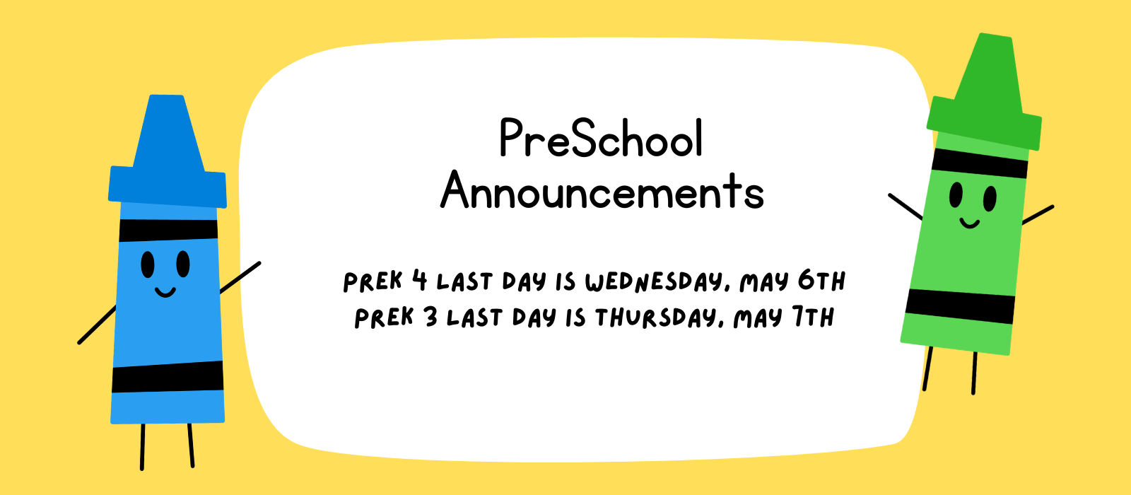Last day of preschool