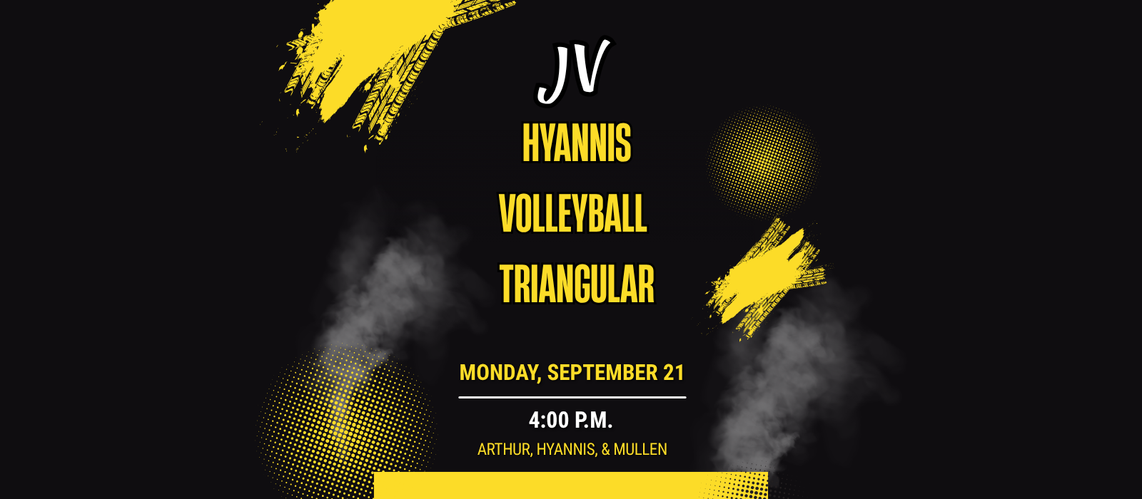 Black and Yellow Modern Game
