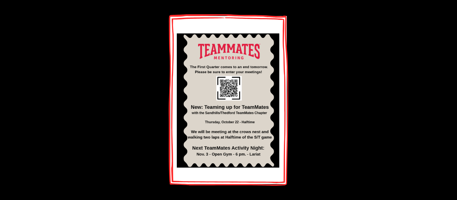TeamMates Event Calendar
