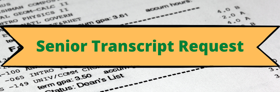 Transcript Request link