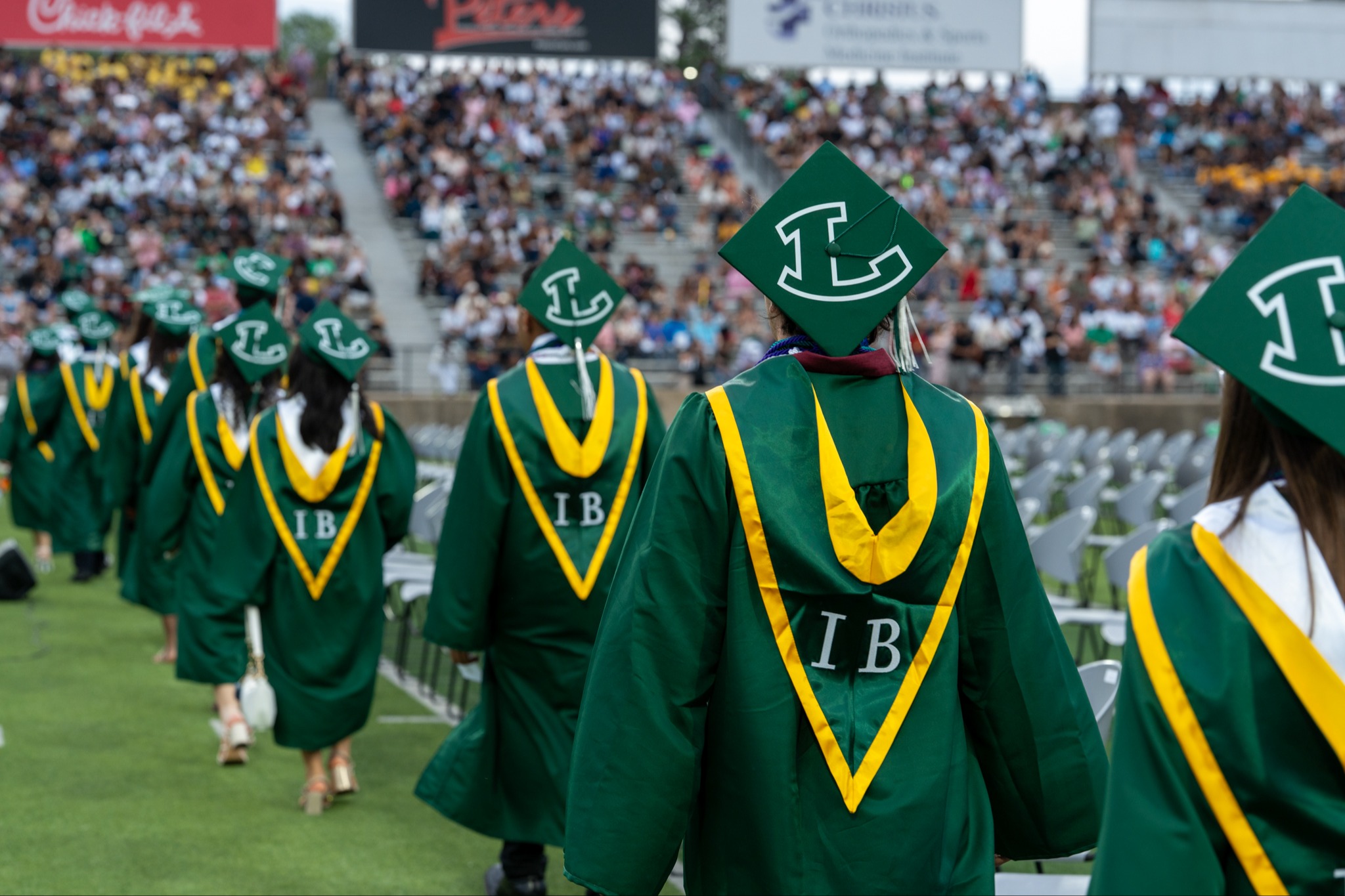 IB at graduation