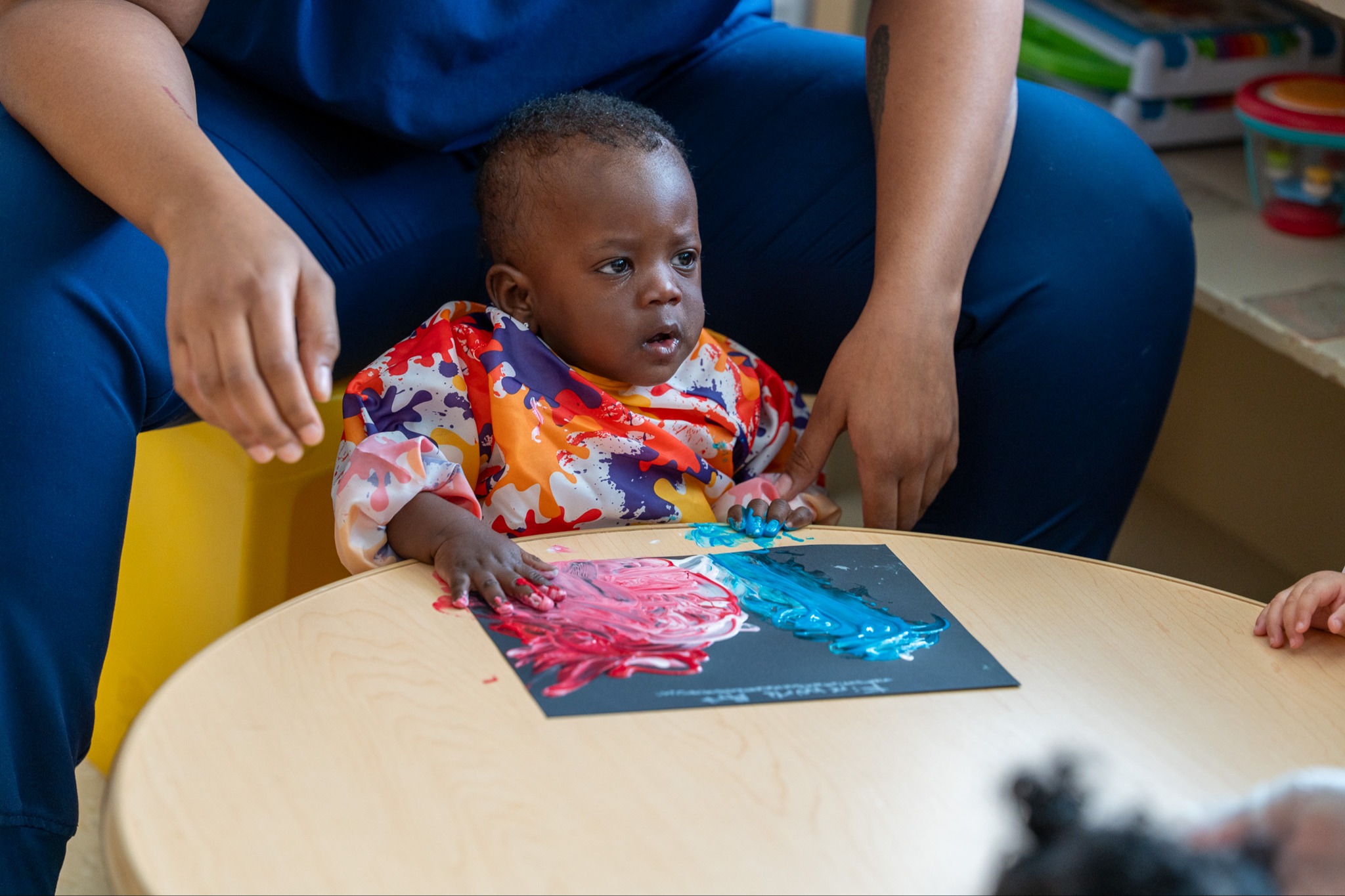 baby painting 