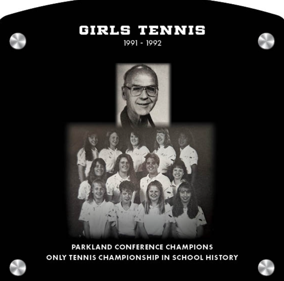 1991-92 Girls Tennis