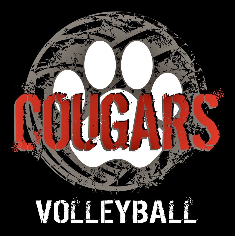 Cougars Volleyball Logo