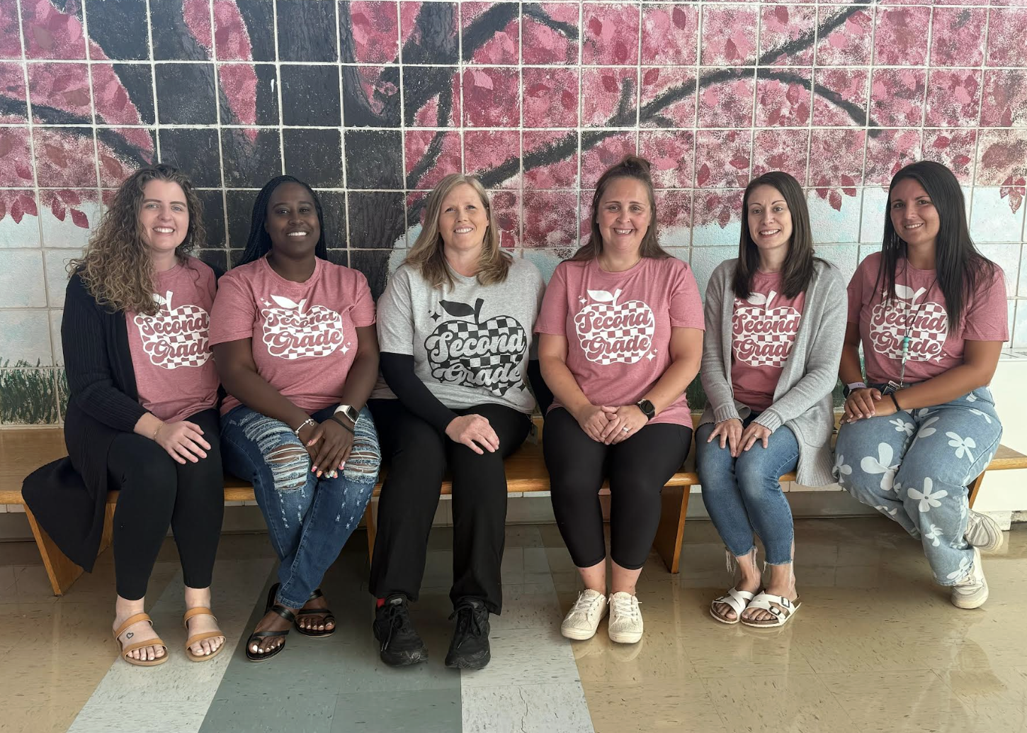 second grade teachers smiling