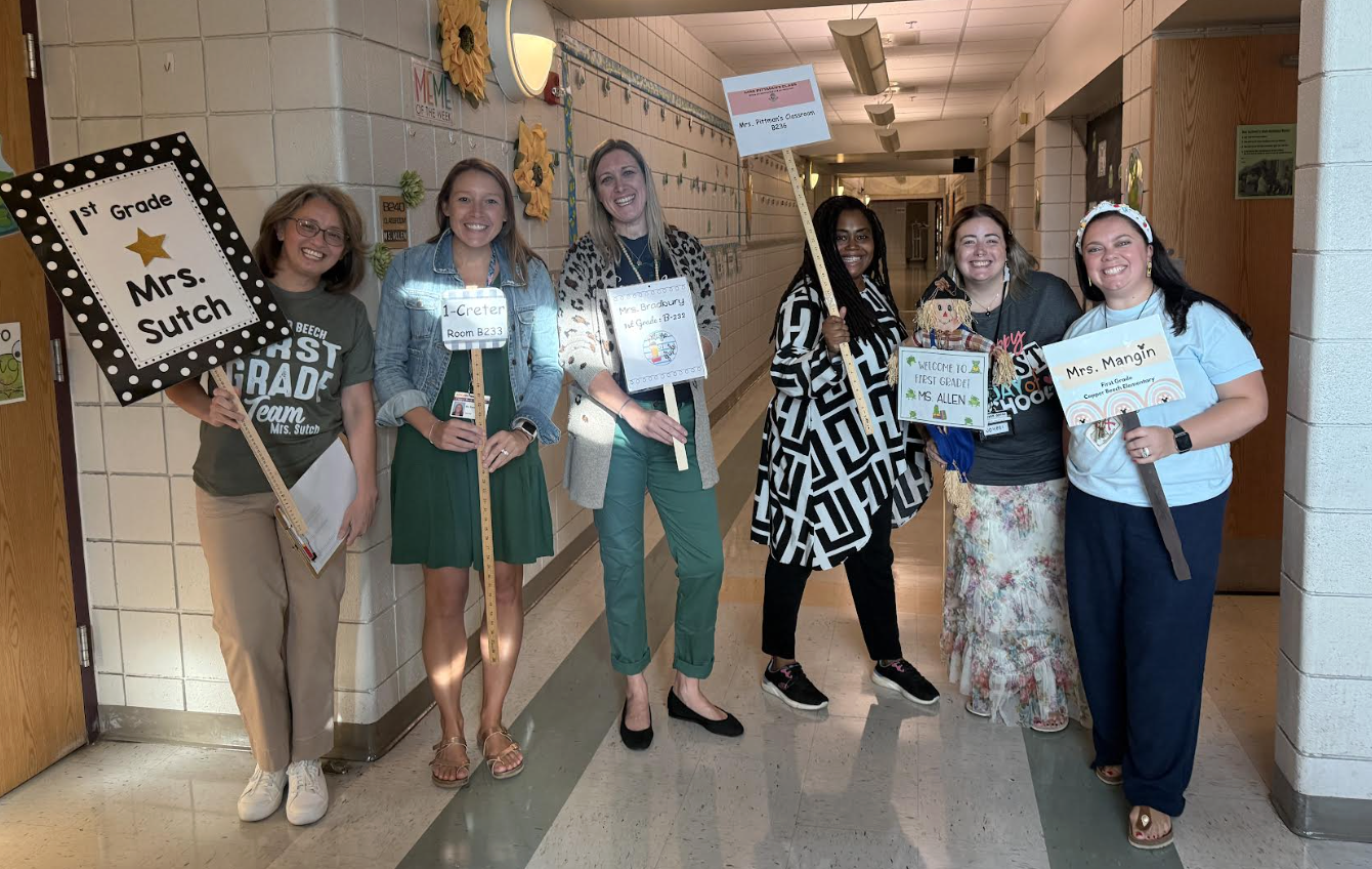 first grade teachers smiling
