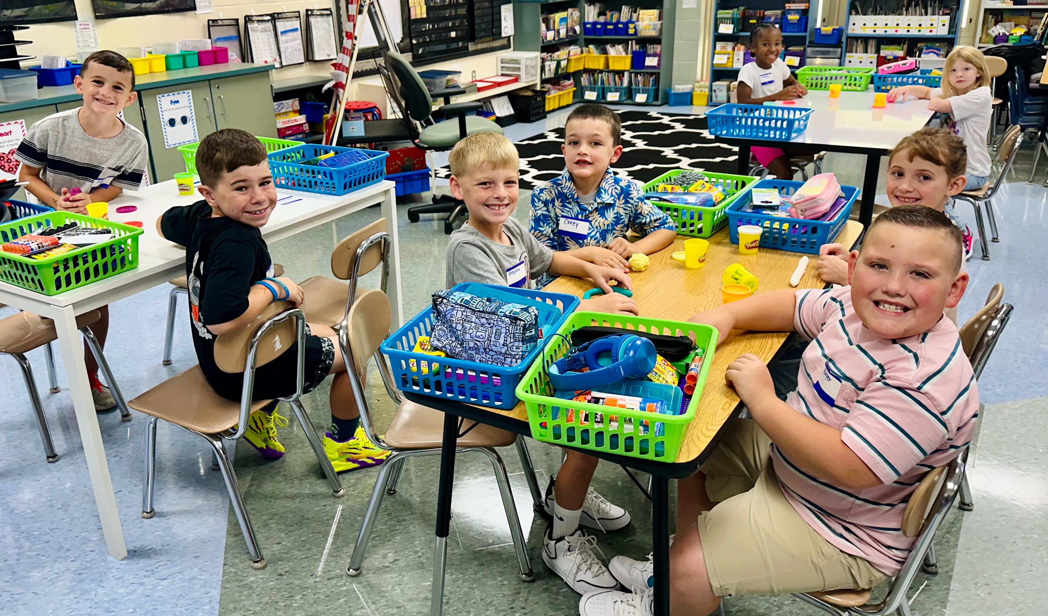 Students at their desk