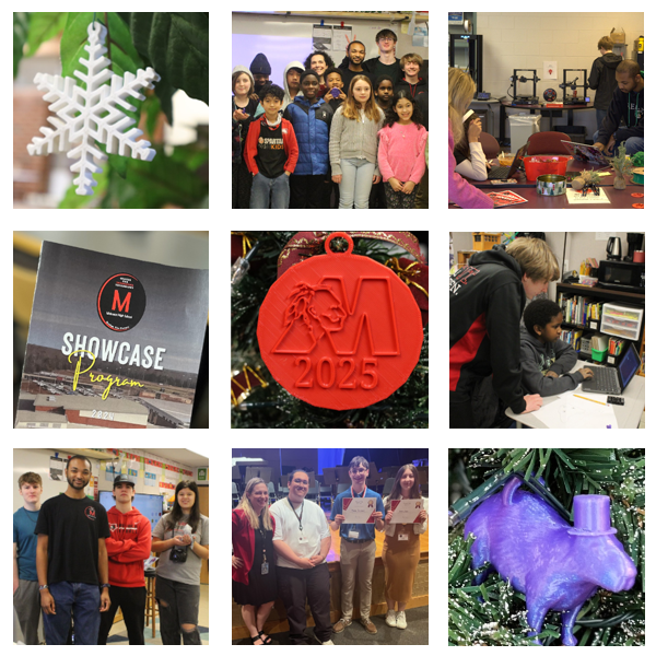 collage of students