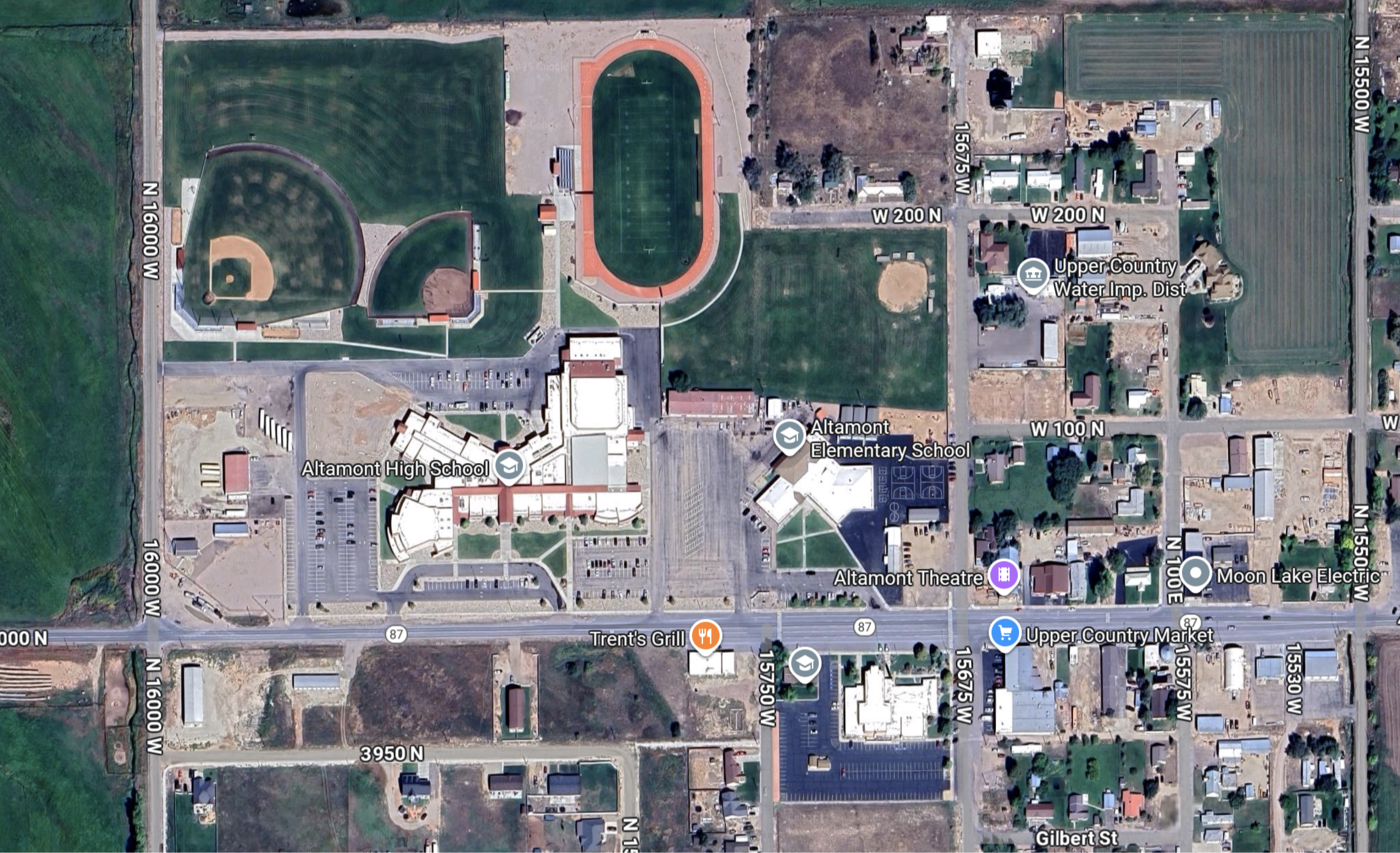 map of altamont utah