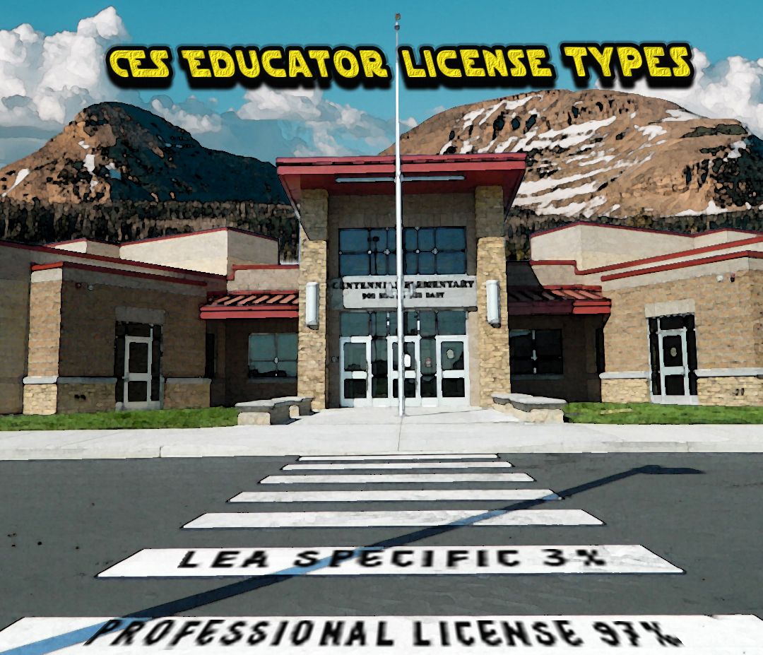 CES Teacher License Types