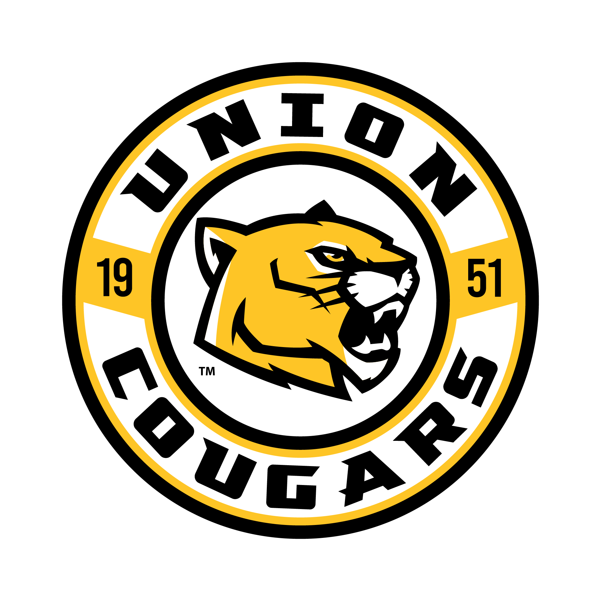 Union Titans Union High School Football Logo