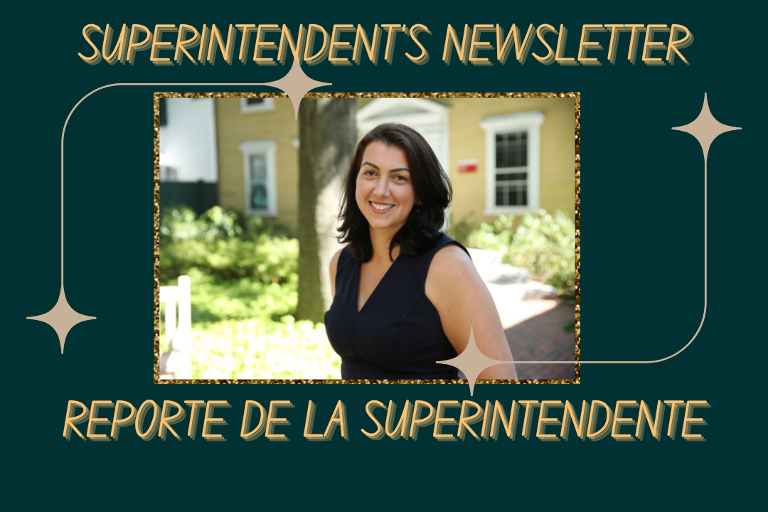 Superintendent's  Newsletter
