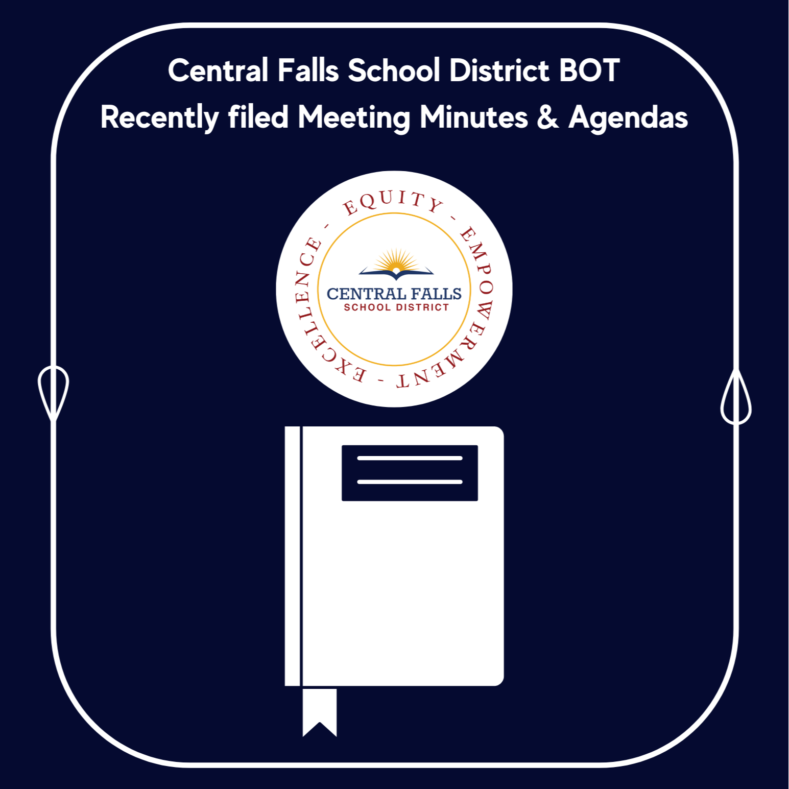 Central Falls School District Recently filed meeting Minutes & Agendas