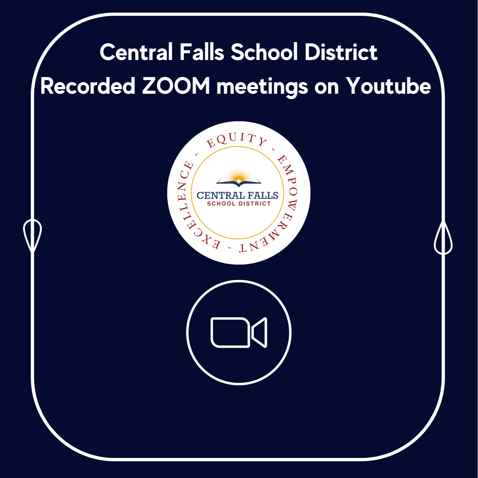 Recorded ZOOM meetings on YouTube.