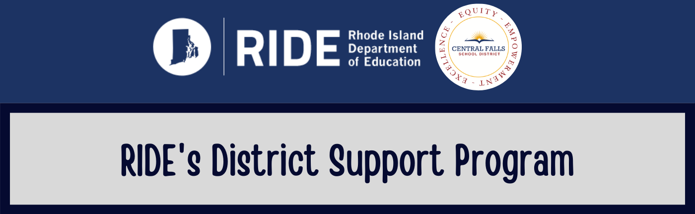 RIDE District Support Program- It also includes the CFSD Logo + RIDEs logo
