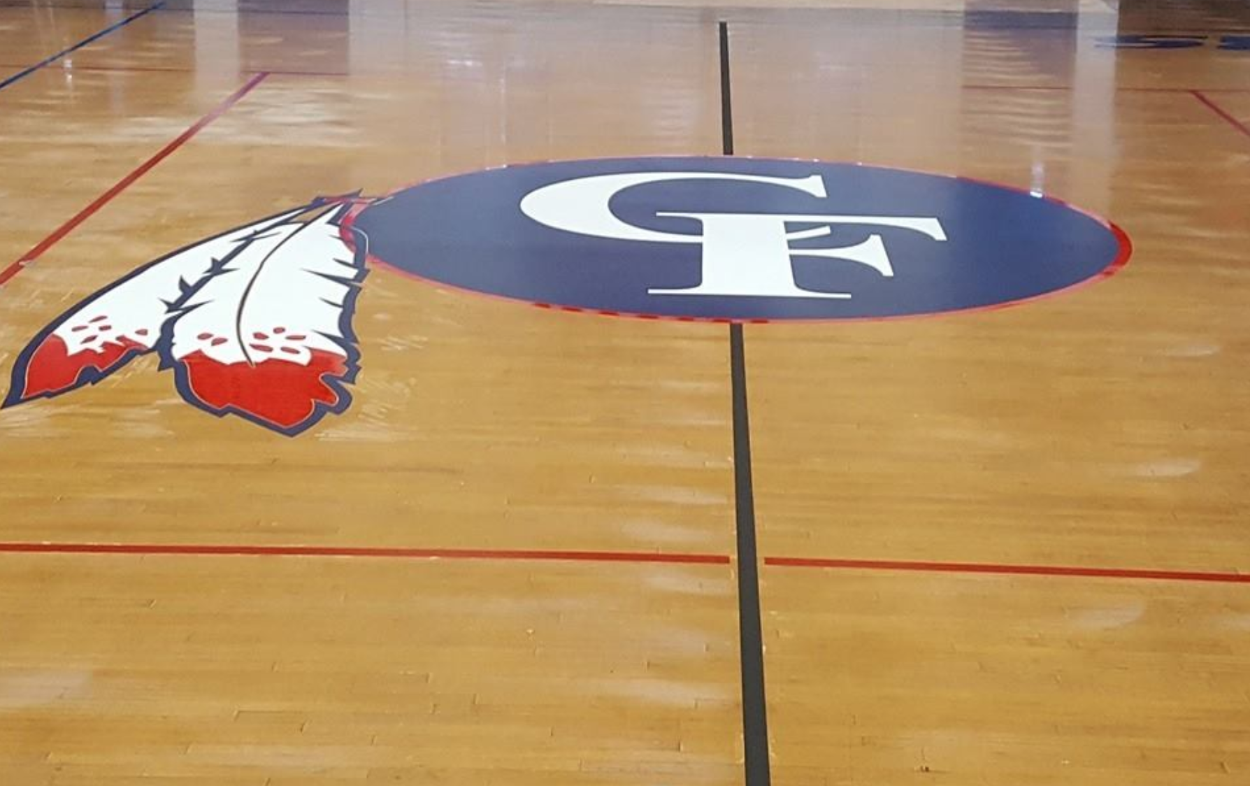 Photo of the CFHS gym.