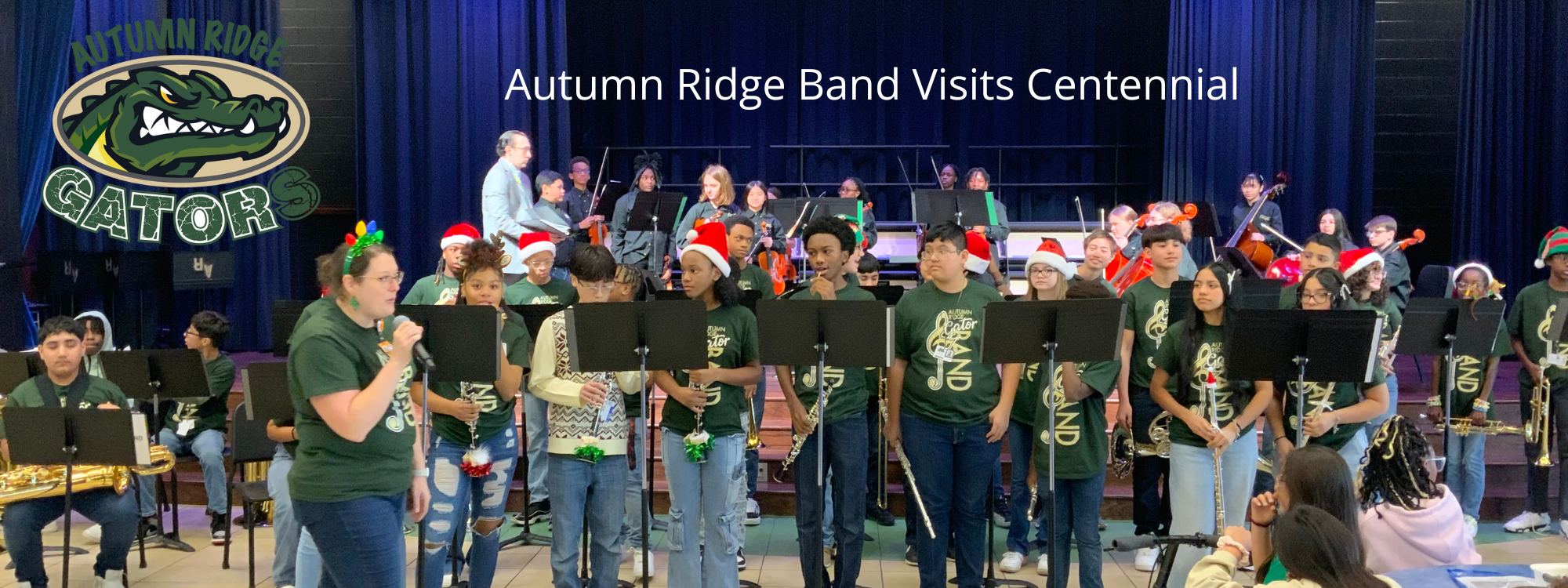 ARMS Band Spreads Holiday Cheer to CE