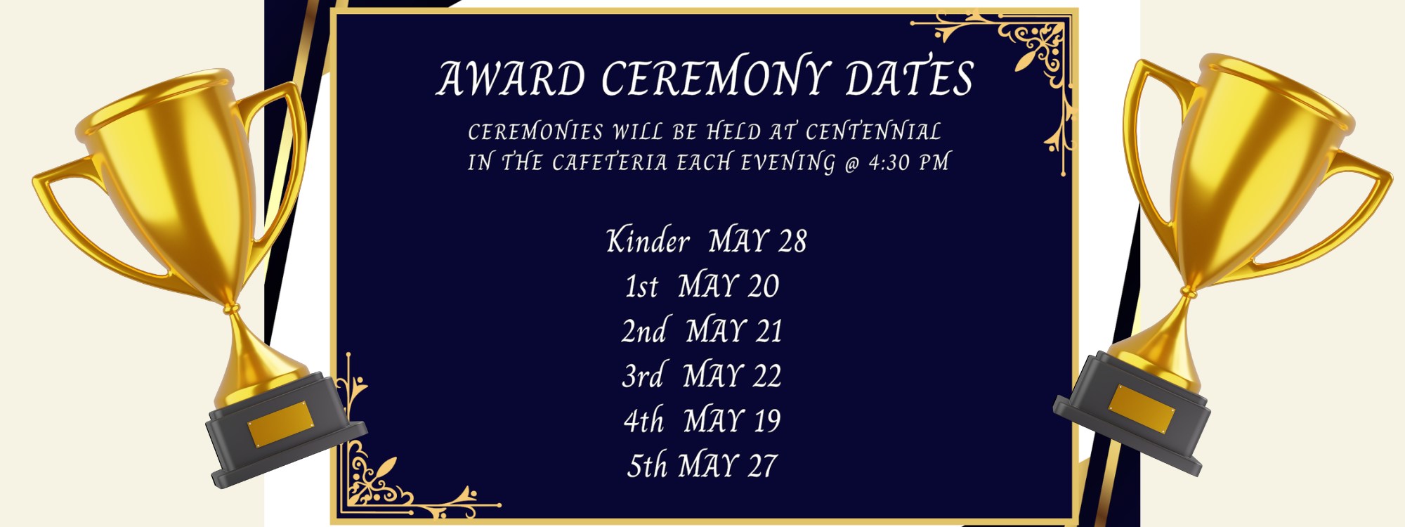 CE Awards Date
