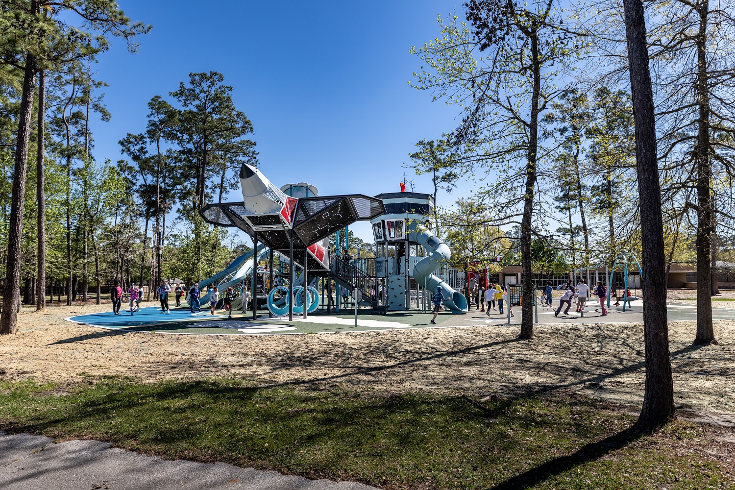 ESE Takes Flight on New Playground!