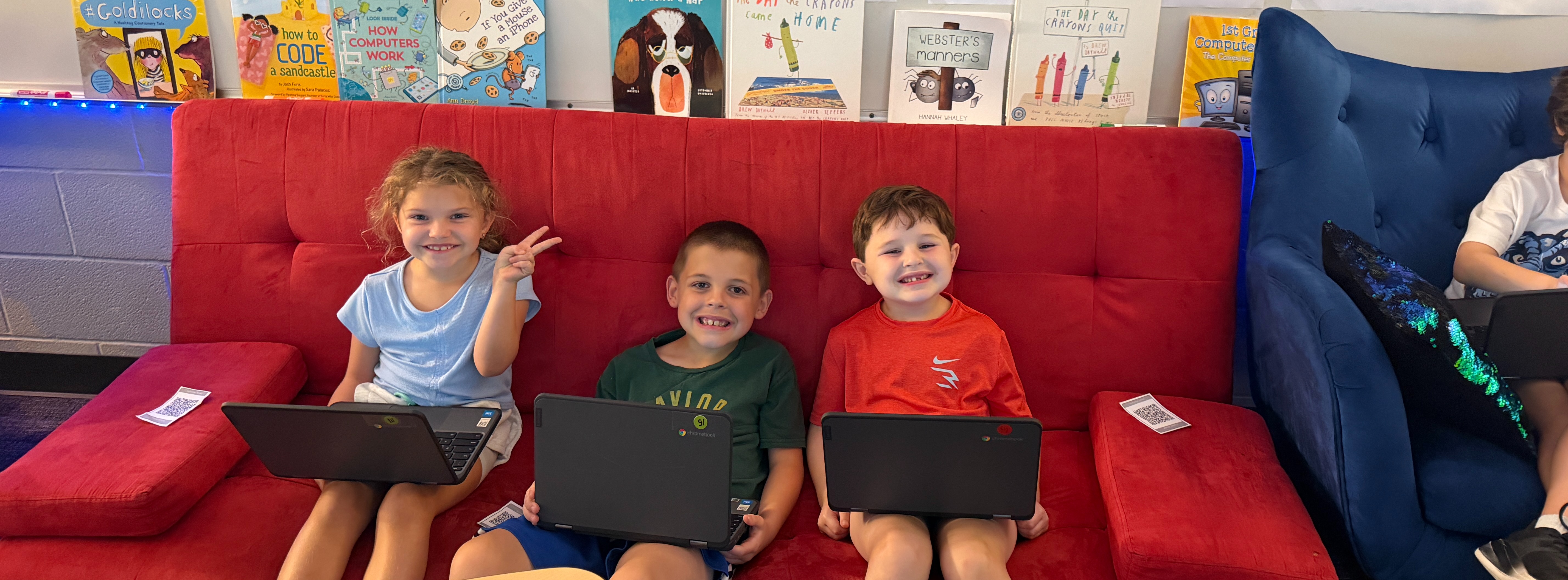 kids on computers