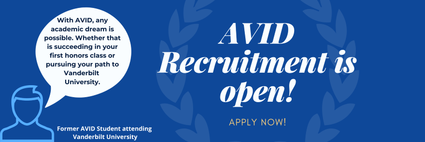 AVID Recruitment Info